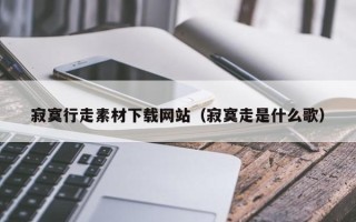 抚顺寂寞行走素材下载网站（寂寞走是什么歌）